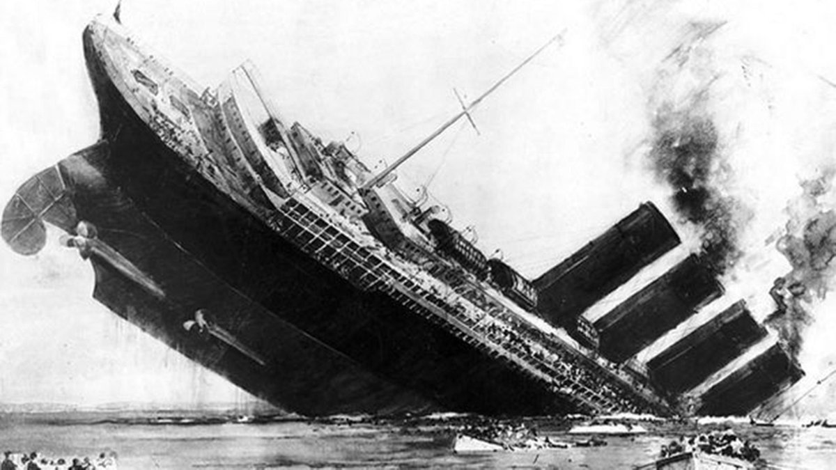 rbynder's tweet photo. @BeccaWhitnall Like the band playing on the Titanic https://t.co/axJrF0XiAa