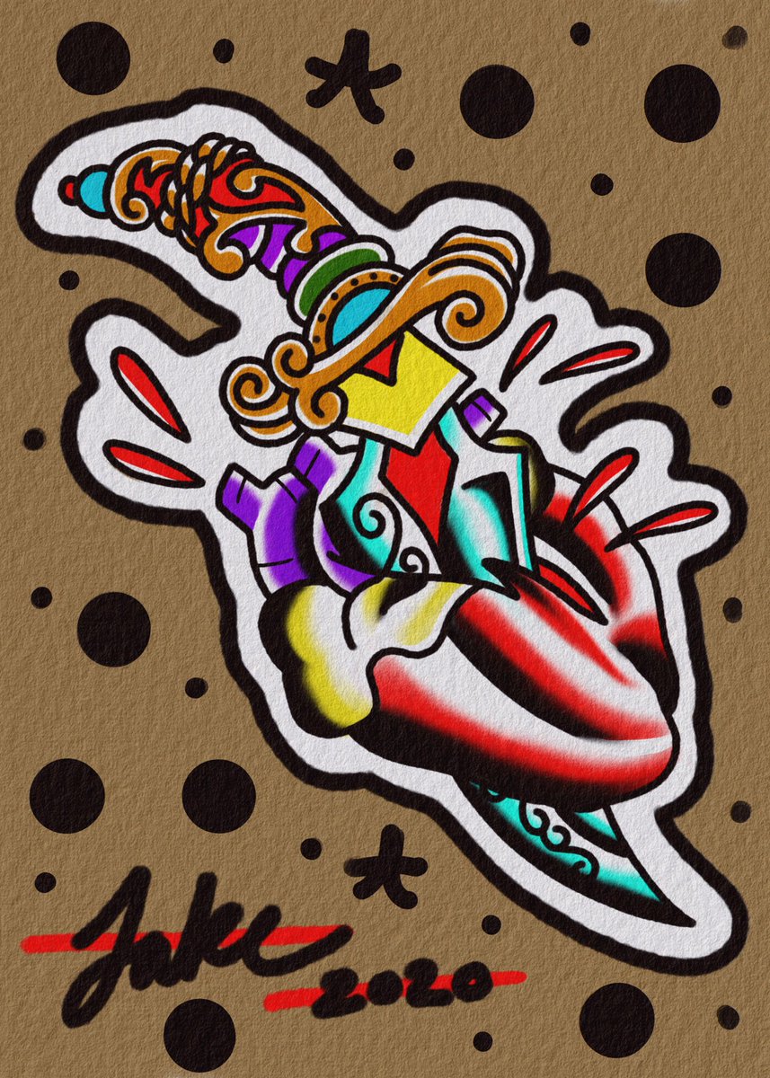 Sacred Heart Tattoo tweet media