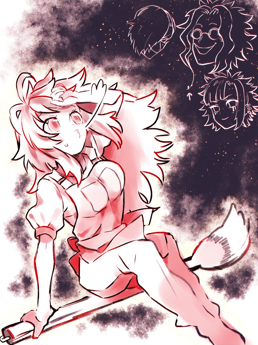 遥か彼方から投げてきた惑星を指一本で受け止めるミシマ先生👆 | Oz