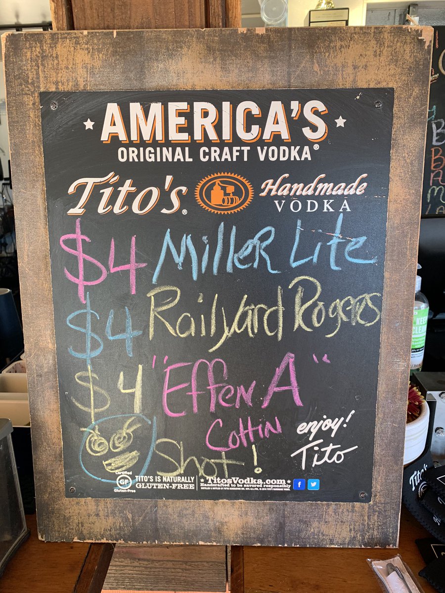 Come celebrate our 4 year anniversary today! We have $4 specials all day🍻