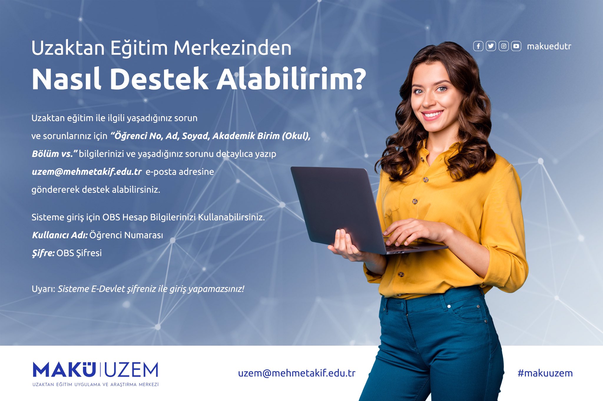 burdur mehmet akif ersoy universitesi maku on twitter uzaktan egitim merkezinden nasil destek alabilirim maku https t co rnwbjatr6f twitter