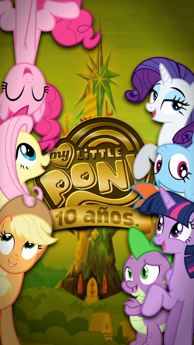APEBEoficial's tweet photo. Han pasado 10 años cuando My Little Pony: Friendship is Magic salió al aire. He creado una serie de fondos de pantallas sencillo para móviles y computadoras, como un pequeño aporte a esta conmemoración.
Descarga: https://t.co/kxfp8sZyav
#MLP #MLPFiM #MLP2020 #MLP10thAnniversary https://t.co/lCwxRjbst7