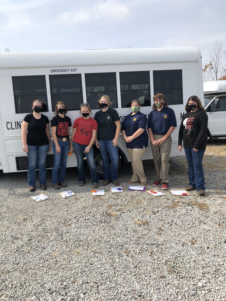 Good luck to the livestock skillathon team as they compete at state this afternoon!