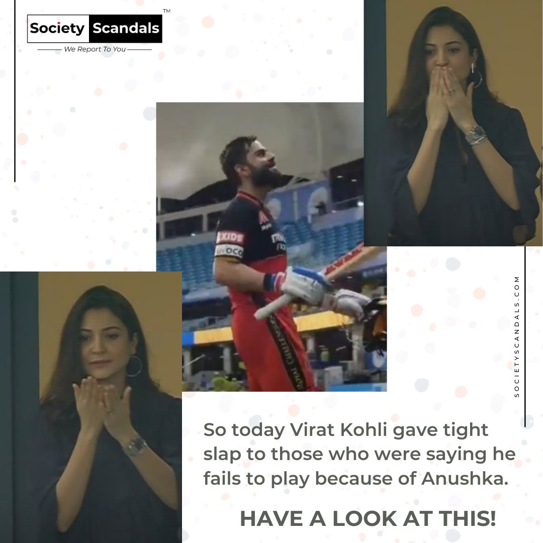 societyscandals's tweet photo. So today Virat Kohli gave tight slap to those who were saying he fails to play because of Anushka..!! :* <3
#couplegoals #wereporttoyou #viratkohli #anushka #societyscandals https://t.co/coteRNhKgu