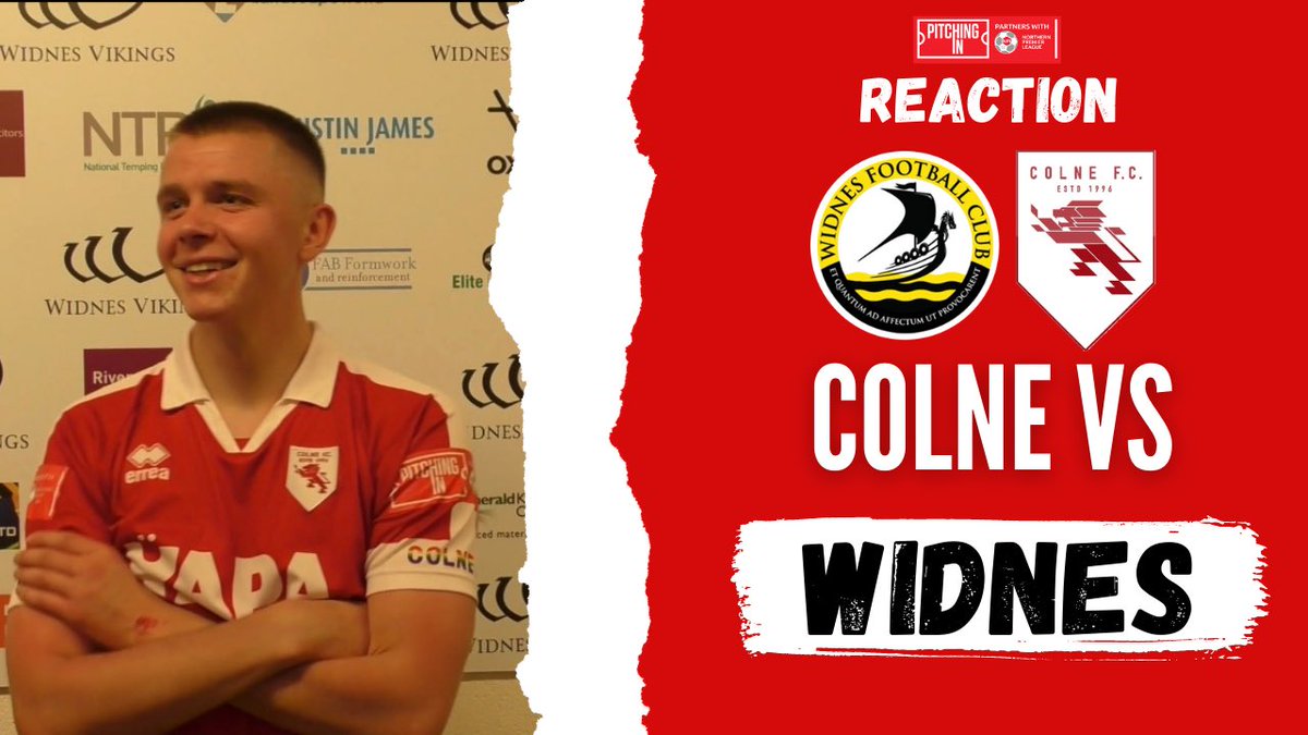 🎥 𝙊𝙣 𝙘𝙖𝙢𝙚𝙧𝙖

We caught up with <a href="/CharlieRussel17/">Charlie Russell</a> following today's 1-1 draw against <a href="/Widnes_FC/">(C) Widnes Football Club</a>. 

Available now on Colne F.C. tv 📺

👉 youtu.be/9ioTtsAzdj8 👈