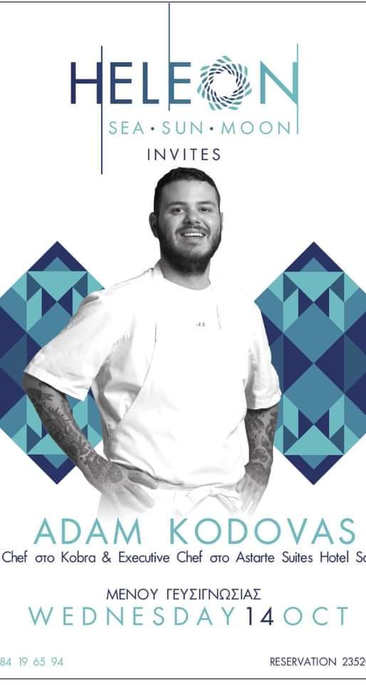 EventsHeleon's tweet photo. Invitation accepted 👌

#AdamKodovas cooking
We taste https://t.co/h4ybWw8A6z