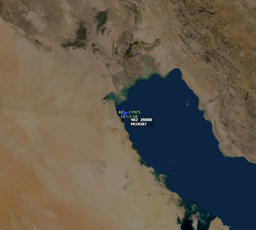 no_itsmyturn's tweet photo. #USAF 🇺🇸 Douglas KC-10A Extender
84-0188 | #AE021B
#MOJO87
Over #Kuwait 🇰🇼 HDG #Iraq 🇮🇶 

https://t.co/eMqe0AsX0P https://t.co/HbtBNKUxyD