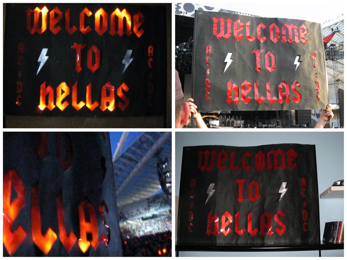 DamKalan's tweet photo. #PWRUP THE WORLD @ACDC https://t.co/h2Fp9vAwGH 

My powered up banner from Black Ice tour on Athens, Greece https://t.co/zbO8noB3af