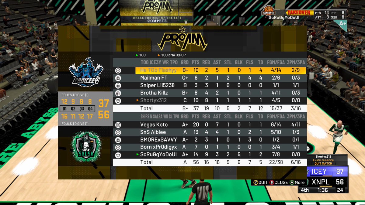 TPOLeague's tweet photo. 📰TPO SZN7 Matchup News📰

🚨@ShipsNSalsa 4 W’s In The Field Working Early Salute 💯

Dog Of The Nite🎖
🐴@ScRuGgYoDoUl (SS) 16.5 PPG 11.2 RPG 

📸@MsLOCK3D 

#NBA2K21 #TPOLeague🎒 https://t.co/JDOKbudtpo