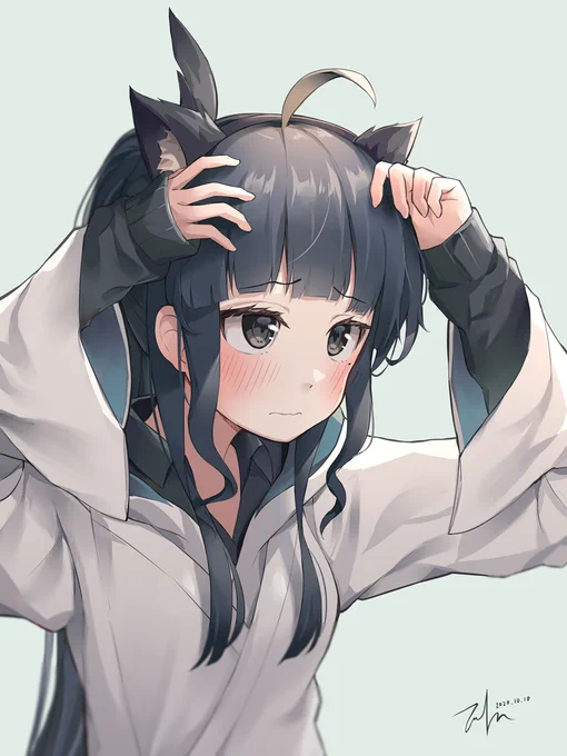 Shark girl tries out cat ears~

#ArtOfTheBlue 
