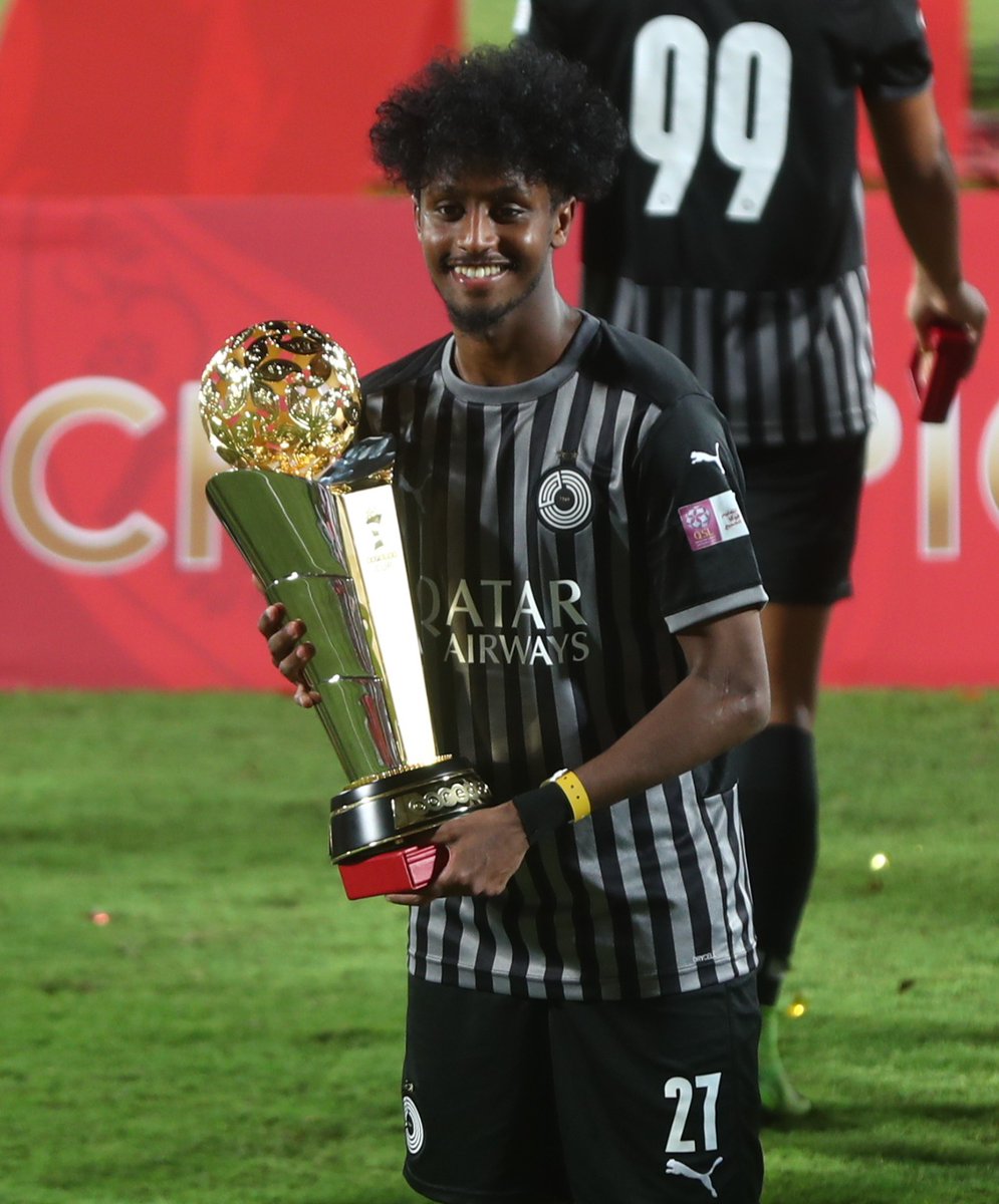 QSL's tweet photo. 🗣️يوسف عبد الرزاق: أشكر كل من دعمنا وساهم في حصولنا على هذه البطولة، وأتقدم بالتهنئة لإدارة نادر #السد والجهاز الفني واللاعبين على الفوز باللقب عن جدارة واستحقاق بعد مشوار طويل خلال هذه النسخة للموسم ٢٠١٩-٢٠٢٠

#كأس_Ooredoo 
@OoredooQatar https://t.co/nYWtrsMScG