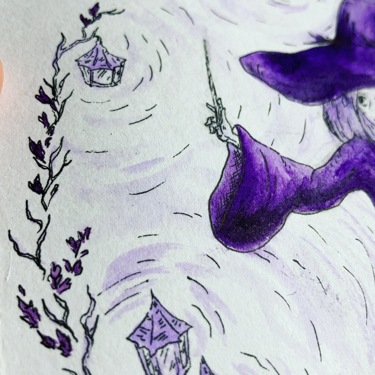 lucillustration's tweet photo. Witchtober day 7 ~ shadow
-
Running with the lantern theme again, really enjoyed that one
-
@elby.draws’ witchtober challenge
Fine liner pen and watercolour
-
#witchtober #elbydrawswitchtober #halloween #spooky #autumn #October #illustration #bookillustration #lantern https://t.co/jlqFDVAlaQ