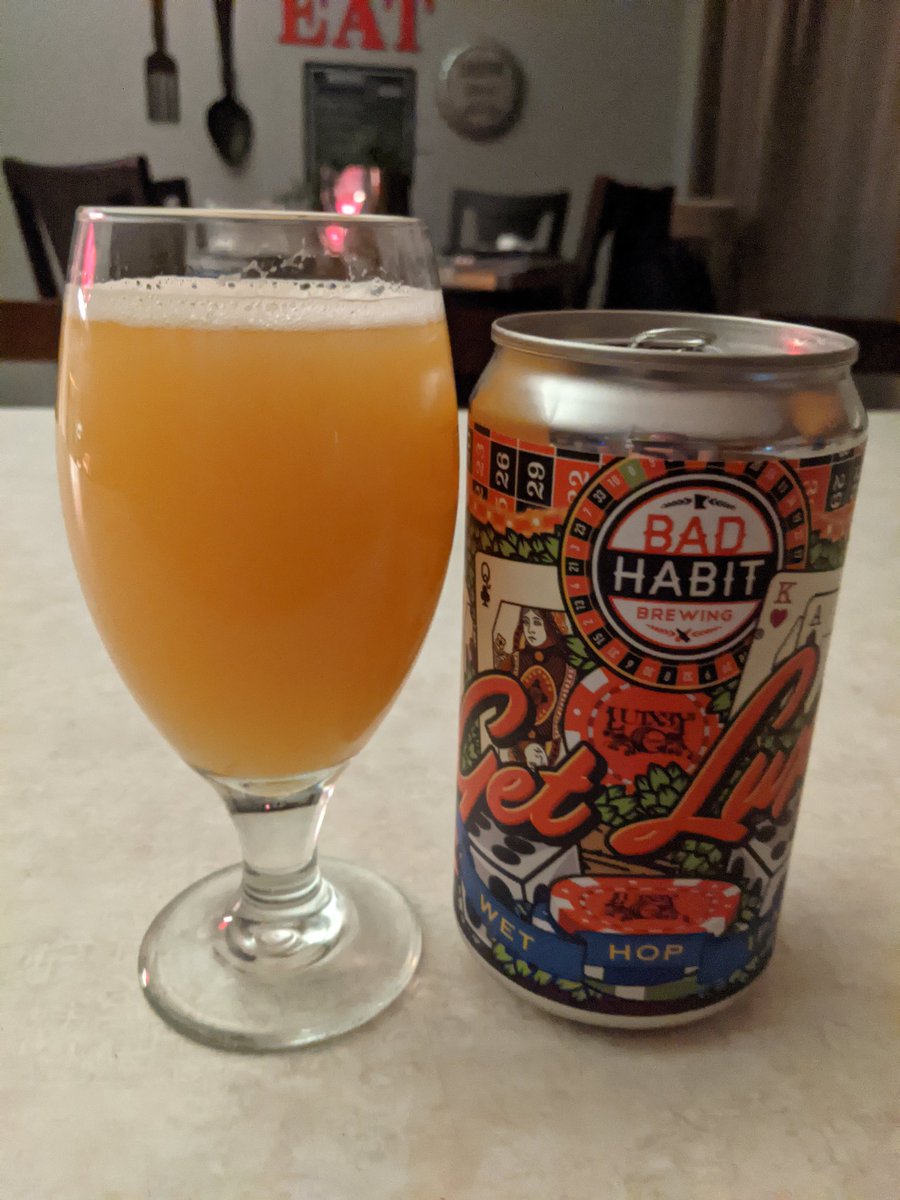 Get Lucy  Wet Hop IPA from <a href="/badhabitbeer/">Bad Habit Brewing Co</a>. Most excellent #CraftBeer!! 🍻🍻
