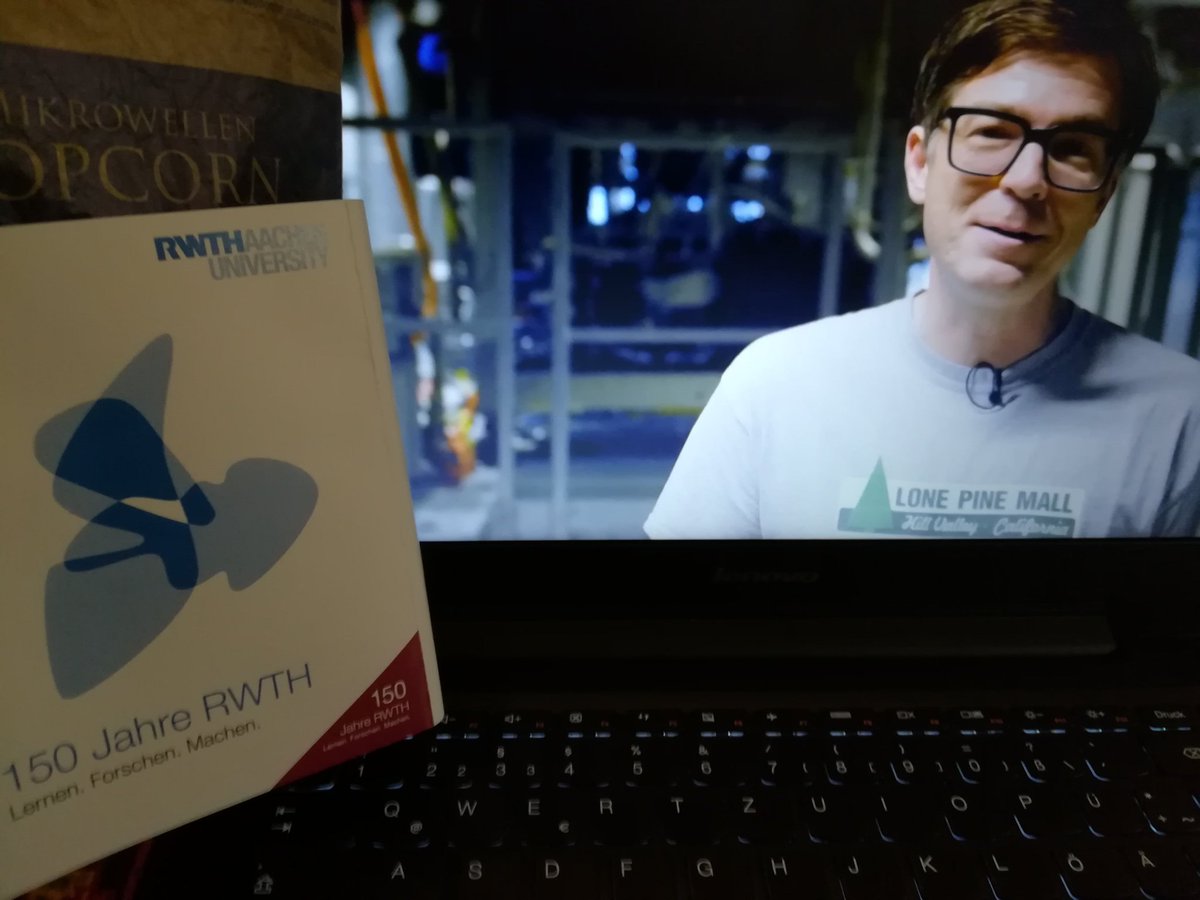 philippdemling's tweet photo. Happy Birthday #RWTH! Thanks for the popcorn! #150JahreRWTH https://t.co/srLvBDhuQK