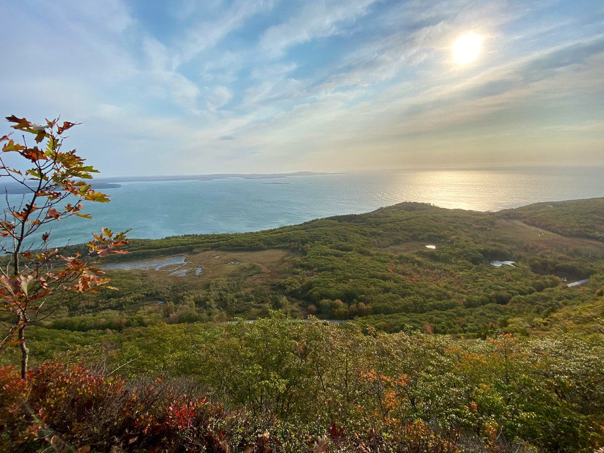 We’re on a roll  with good views and good hikes — here’s some from Maine!