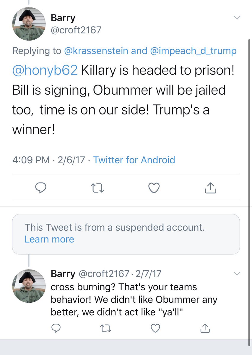 But best of all, Barry Croft loved to talk “Lock Her Up” #irony Guess who is going to prison