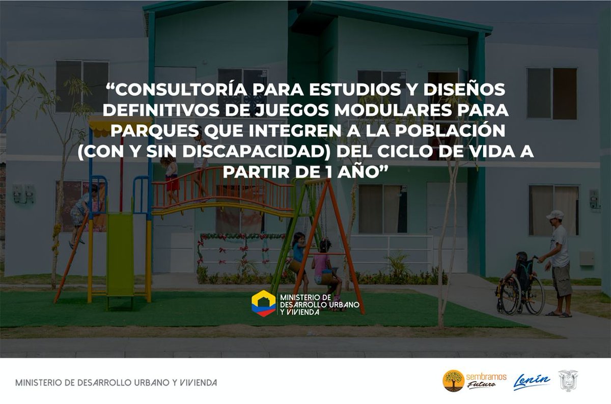 #MiduviInforma | Invitamos a las firmas consultoras a presentar expresiones de interés y hojas de vida en el marco del Programa “Apoyo a la Inclusión Social de Personas con Discapacidad en Ecuador”. 

✔Más detalles: ▶️bit.ly/36QGznt

#ConstruimosComunidad