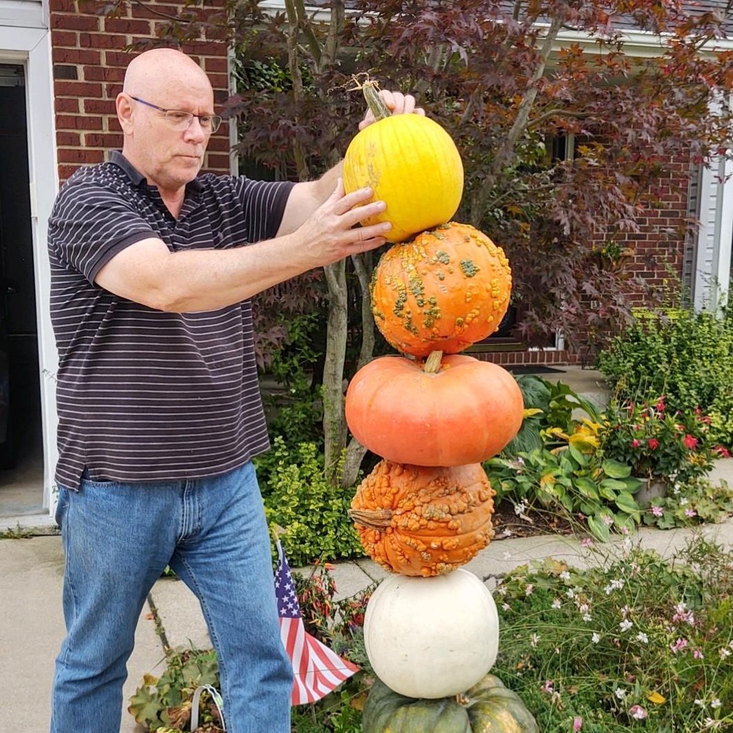 My homage to 2020. If I add one more pumpkin (thing) to my pile . . . [you finish the rest]