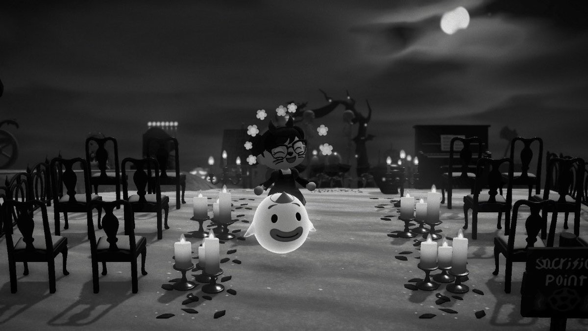 soligames's tweet photo. When you’re waiting for your soulmate to walk down the isle and they finally get there! Here at Sugar Rush the beachside wedding venue and funeral home was the perfect place for that to happen.#AnimalCrossingNewHorizons #TwitchStreamers #YouTuber #ACNHDesign https://t.co/qlcEYtZ5RN