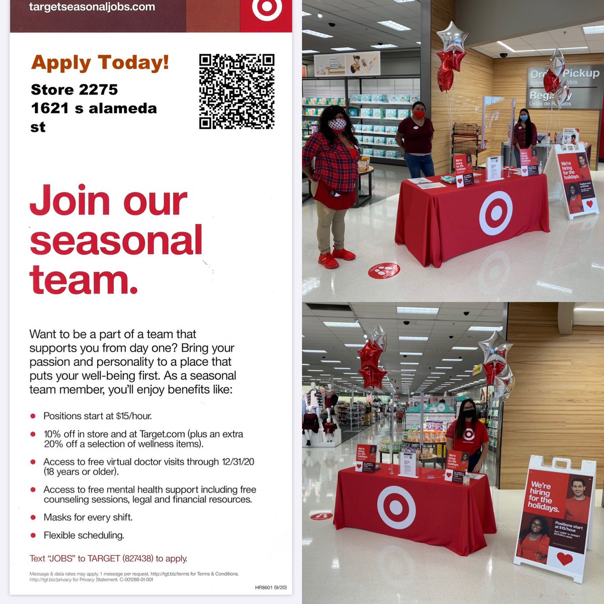 Come join our Target Compton Family!!! #worksomewhereyoulove #compton #T2275