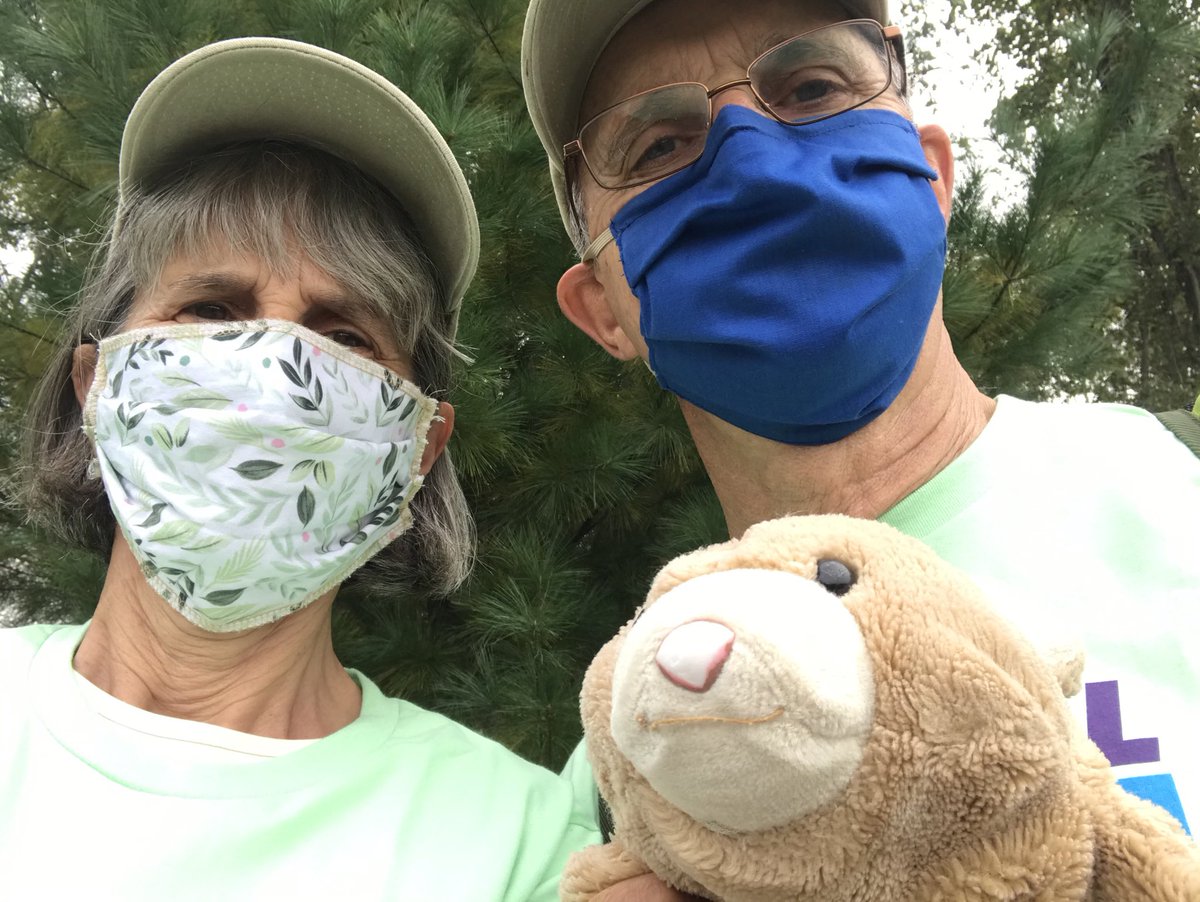 Did our 12,000 steps for the Walking with Nathaniel Team with Nan’s Big! Not the 40,000 daily steps of the 2012 Pilgrimage, but who’s counting? #OcdWalk