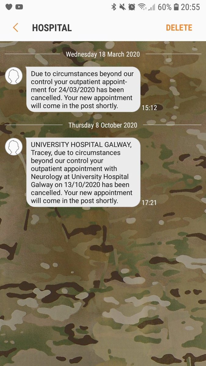 TraceyOMahony81's tweet photo. I had Lyme Disease for some years &amp; this left me with neurological problems

Yet another neurological appointment cancelled - thank goodness problems with the brain are nothing to be concerned about 🙄

There are over 800,000 ppl on waiting lists - this is the crisis, not Covid https://t.co/5s2E7ttJ9S
