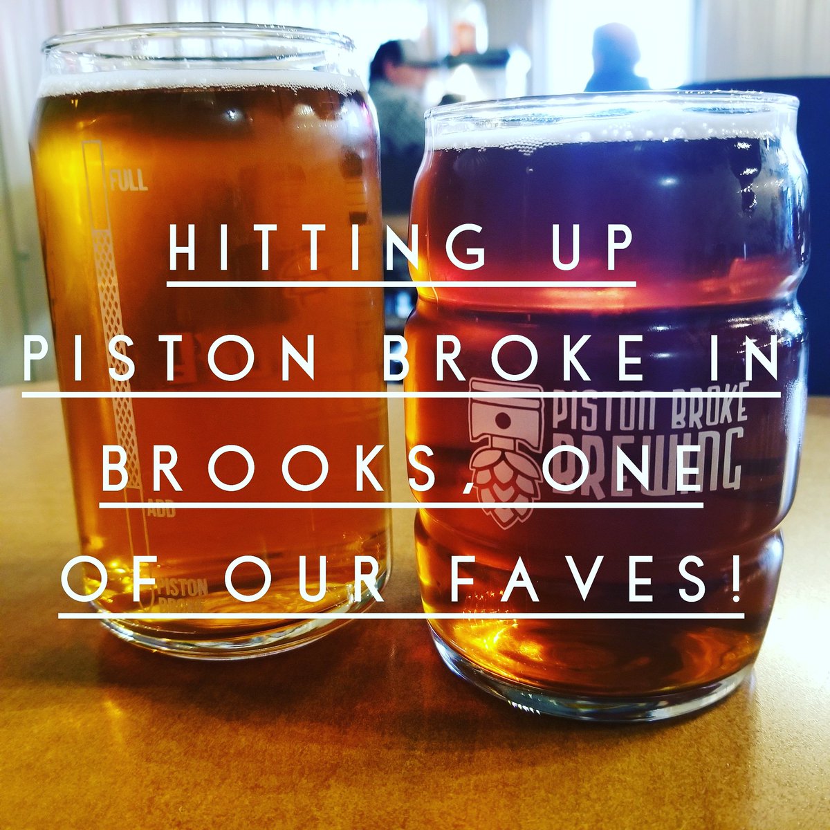 700 attempts to make this work.  Visiting <a href="/PistonBrokeBrew/">Piston Broke Brewing</a> with @Kallie3000