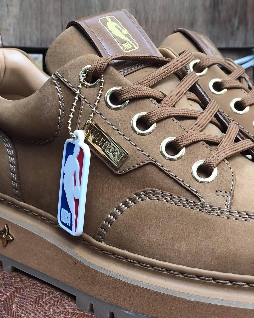 Modern Notoriety on X: Early look at the NBA x Louis Vuitton Abbesses Derby  🏀🧺   / X