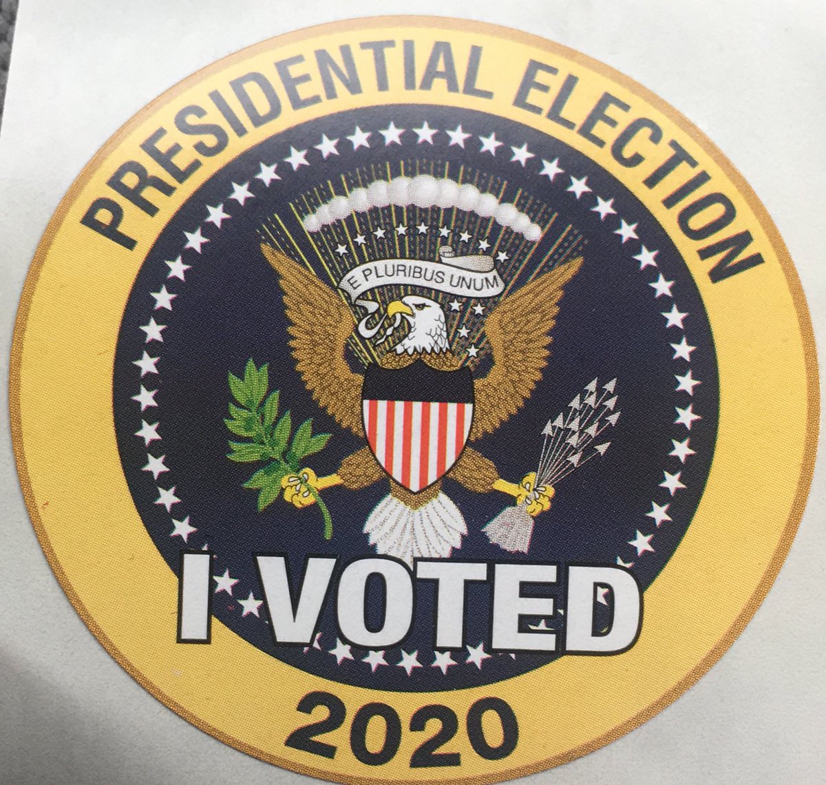 arncus's tweet image. Voted in-person today!