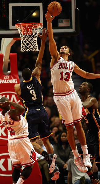 2014: Joakim Noah (1)Actual: NoahNoah dominates!1st DWS (6.6)1st DWS/48 (.112)T-1st DBPM (3.7)1st DRtg (95.8)DRtg:99.3 Pacers100.5 Bulls (Noah)106.7 NBA averageOthers:Draymond GreenBogutKawhi LeonardP. GeorgeDuncanJimmy Butler