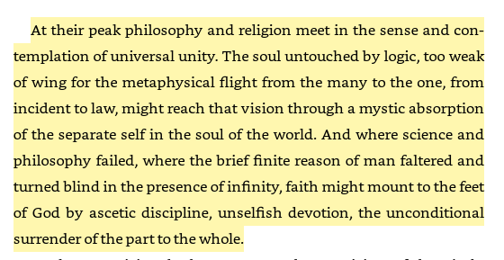 21/ Sufis, Muslim mysticism, & revelation"The soul untouched by logic, too weak of wing for the metaphysical flight from the many to the one, from incident to law, might reach that vision through a mystic absorption of the separate self in the soul of the world."