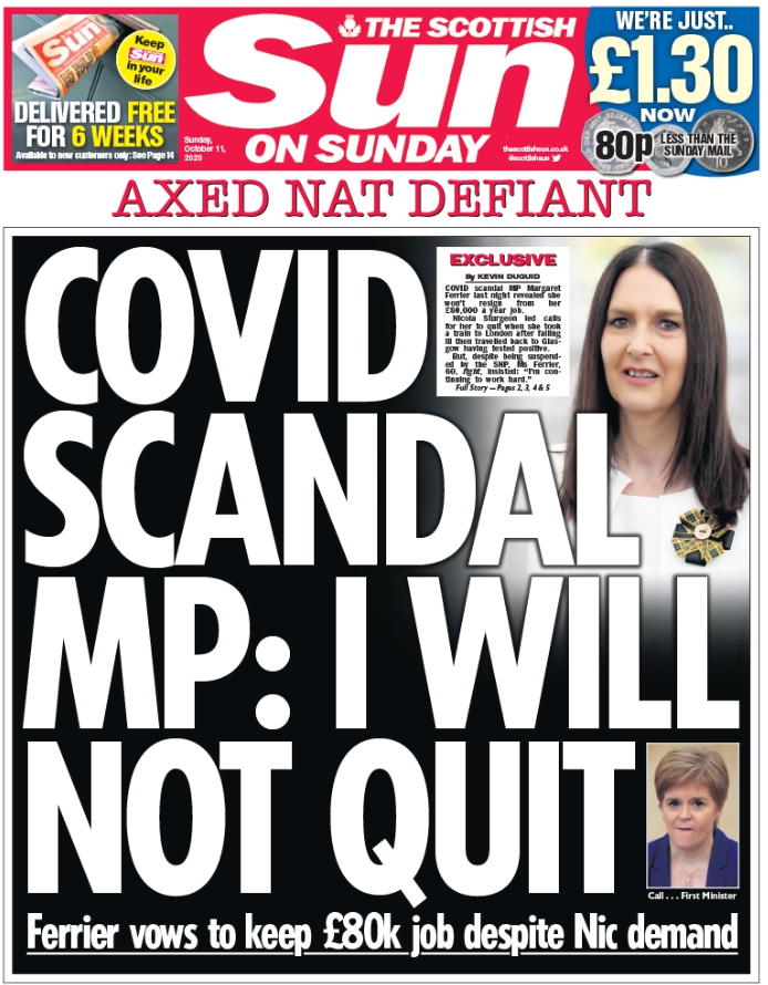 ChrisMusson's tweet image. EXCL: Covid scandal MP Margaret Ferrier: I will not quit. She tells @ScottishSun's Kevin Duguid that coronavirus made her “act out of character”, she has “a lot of support locally”, and she will fight on - defying Nicola Sturgeon’s calls for her to resign. thescottishsun.co.uk/news/scottish-…