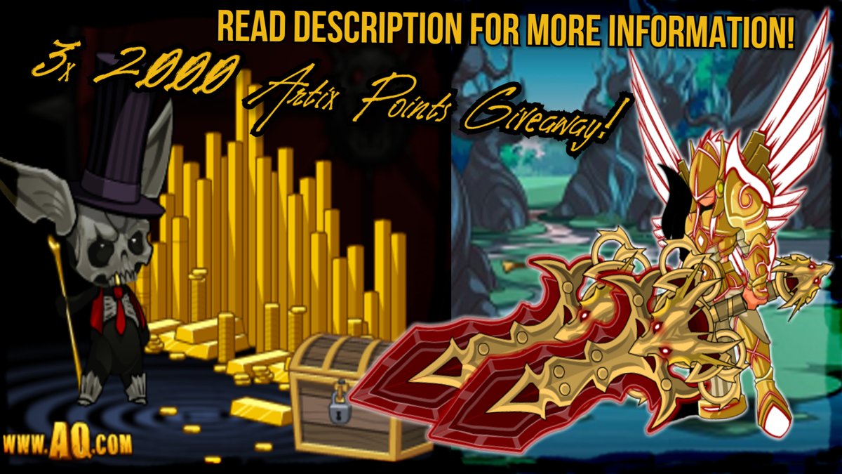 bassimus274's tweet photo. Hello everyone! Thank you so much for 1000 subscribers!
As a thanks, i will give away 3x 2000 Artix Points Aka 3 winners!

All you have to do is:
- Retweet this tweet

A follow would be appreciated but not required.

Winners will be drawn the 19/10-2020 :heart: https://t.co/EFyLSojs5t