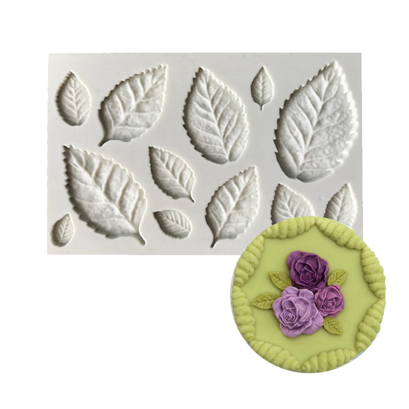 Cake Decorating Tool Flower Making GumPaste Rose Leaf Mold ( https://s.click.aliexpress.com/e/_eKmgE0 )