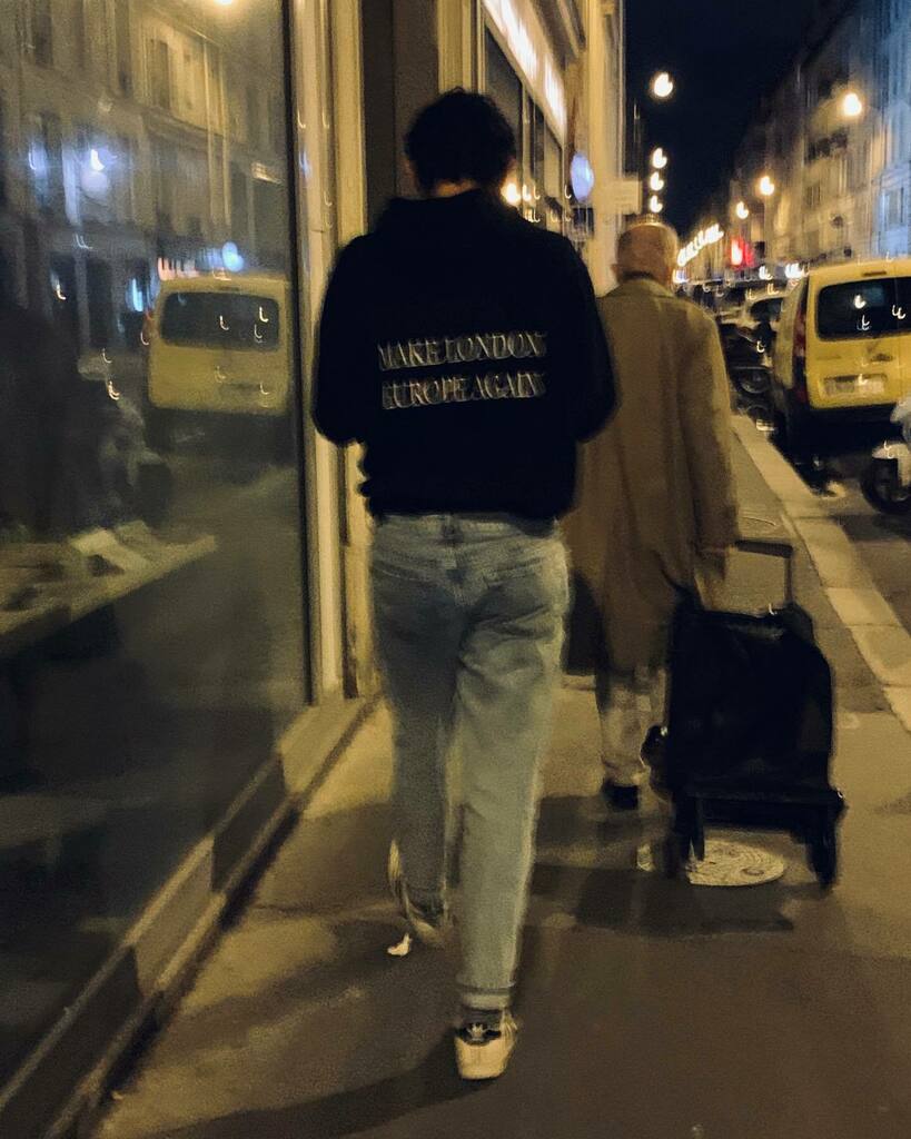 • make London Europe again • instagr.am/p/CGLWgbnHZ18/