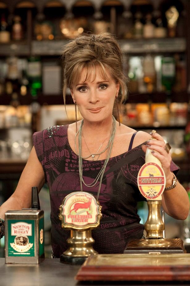 16.Liz McDonald. One of the best Rovers landladies,Liz with her dubious dress sense and taste for dubious men. But she’s remained believable all the way along- unlike some of her contemporaries. In fact she’s a rare current character who’s got better with the years.  #MyCorrie60