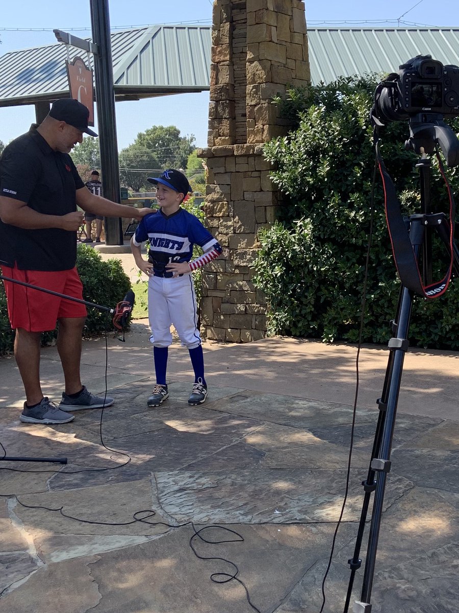 Owen Carpenter of the 9U Keller Knights talks about mental strength. “You can’t be physically tough unless you’re mentally tough!” Good stuff Owen!