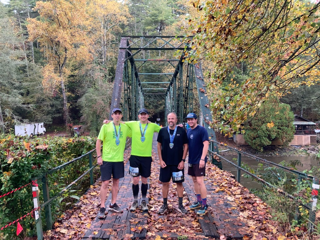 F3Juice's tweet photo. Well.... That was tough.  Proud of my brothers from @F3_Ambush. Absolutely crushed the Blue Ridge 50k despite rain and mud. @F3LexSC https://t.co/jqoc1BqTPi