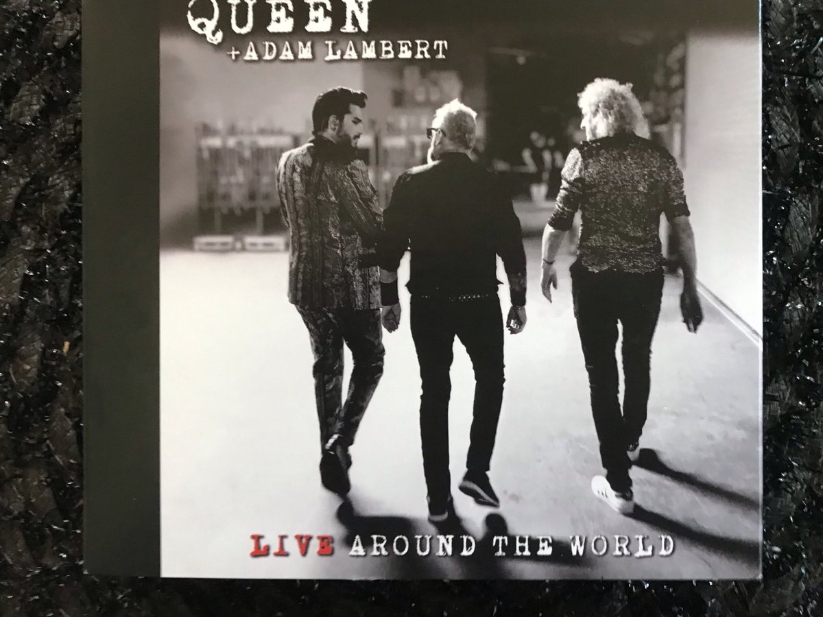 OMG It Has Arrived Queen + Adam Lambert #LiveAroundTheWorld ! Magnificent, Amazing, Wonderful ❤️🌹❤️