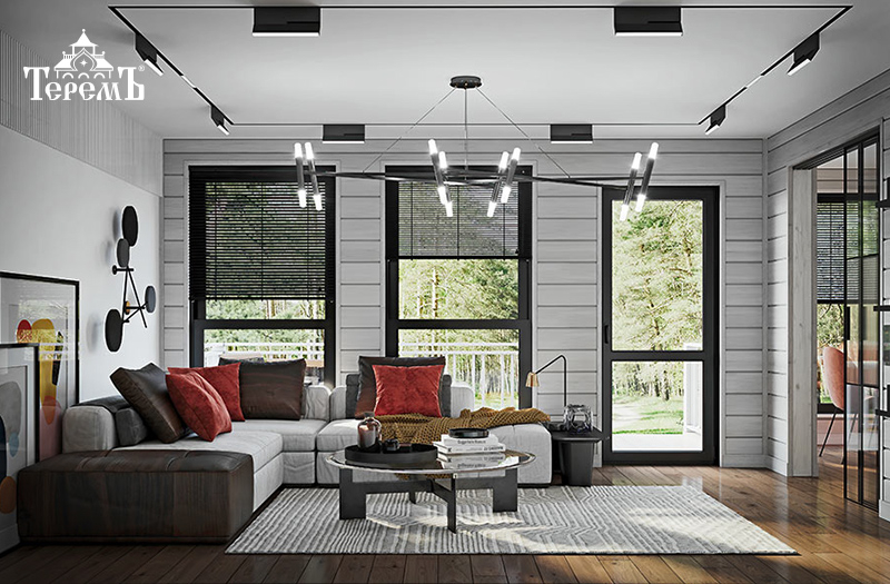 ProTerem's tweet image. Двухэтажный коттедж «Император 2» отличается оригинальным дизайном и масштабностью. Планировка коттеджа продумана до мелочей и включает 4 комнаты, просторную гостиную с кухней-столовой, 3 санузла, террасу, крыльцо, балкон и холл.