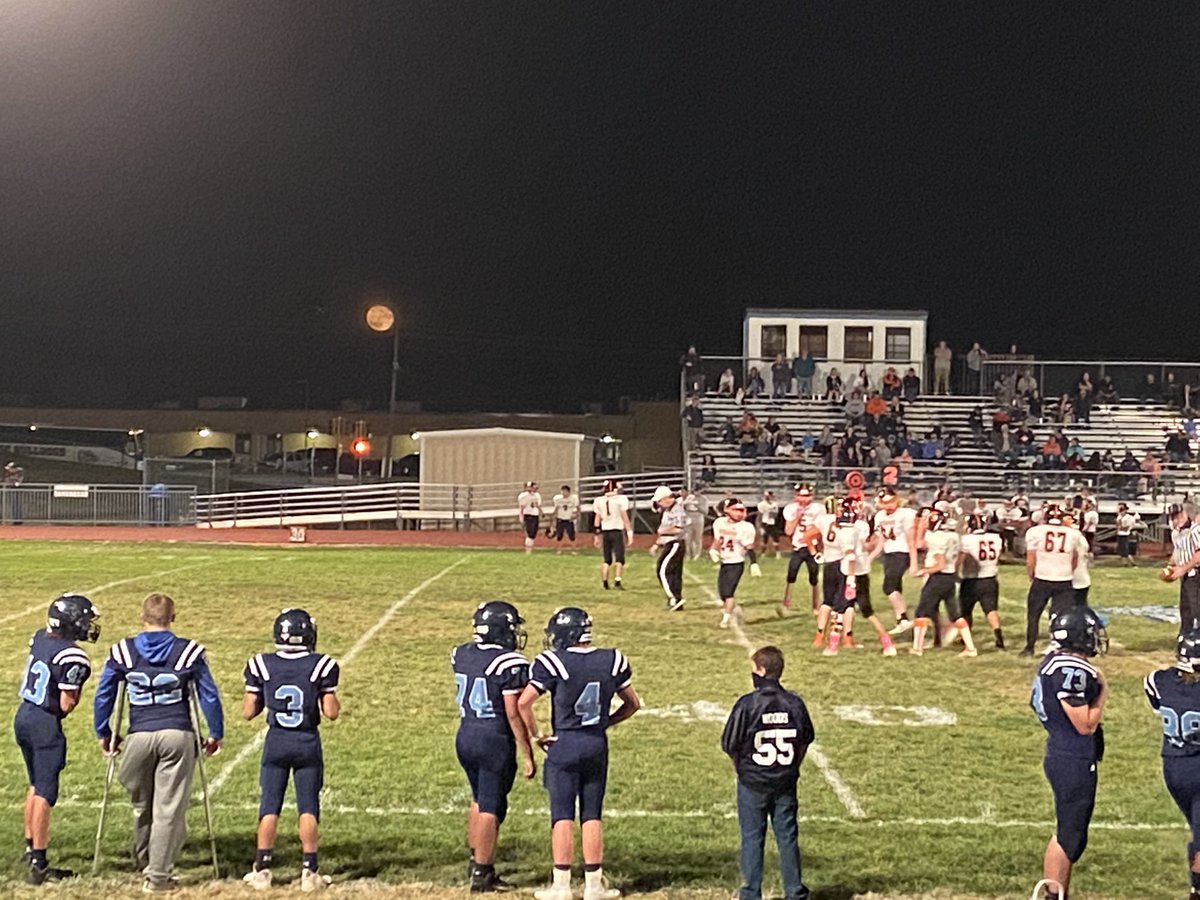 The moon was beautiful last night over Bluejay country! #October2020 #bluejaycountry #whatawin #bluejaystrong