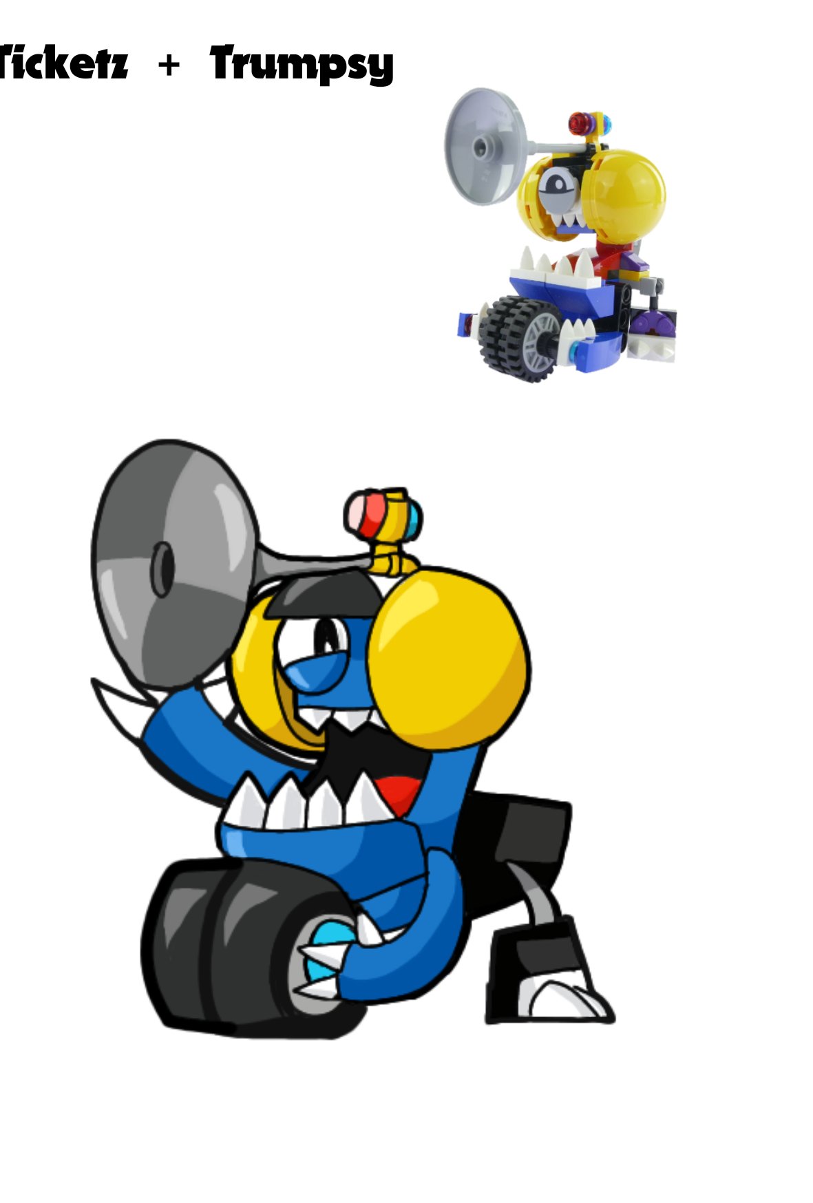 Lego mixels trumpsy sale