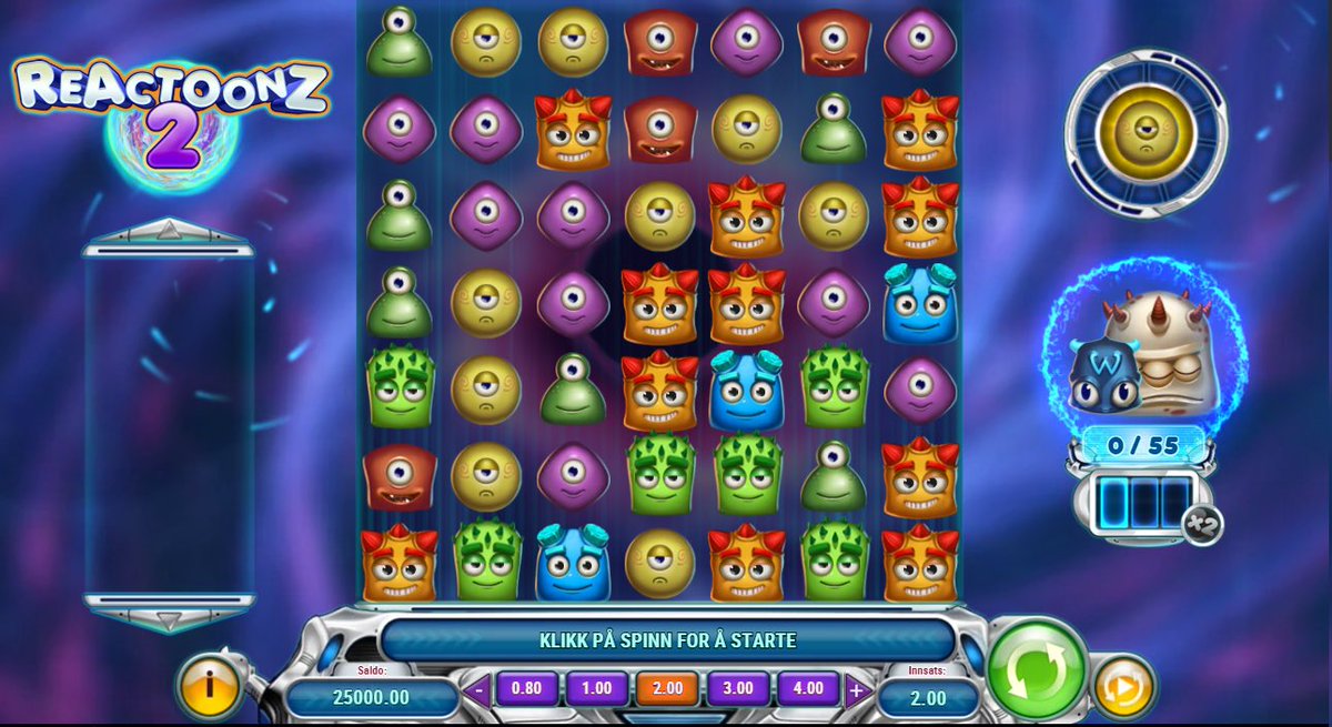 Reactoonz 2 er endelig sluppet 🚨

Vil du teste godbiten med en tusenlapp? 💵 

Gi et likerklikk ♥️ eller en retweet 🔁 så trekker vi en fra hver i kveld 🎰

#casinoonline #casino