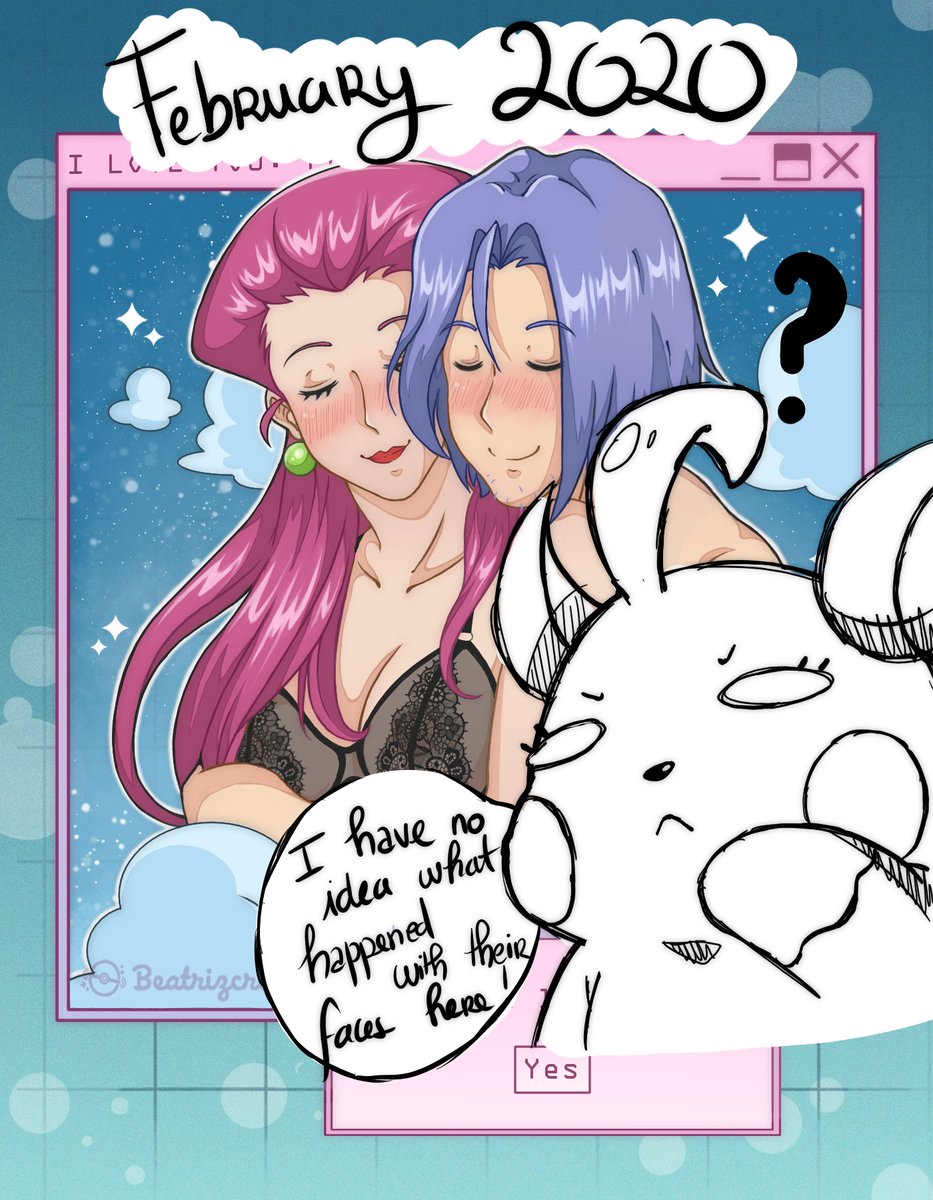 Here's the "cursed" February version? 