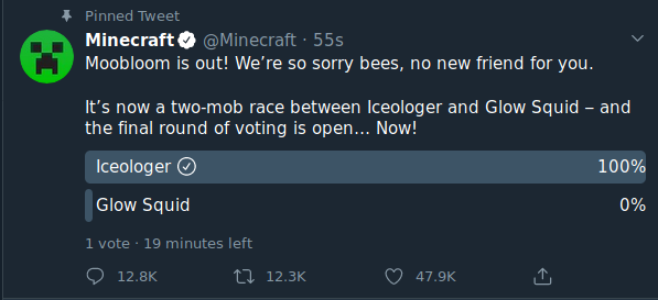 kw3rty's tweet photo. @Minecraft chillager it is https://t.co/PzH3UeZcxQ