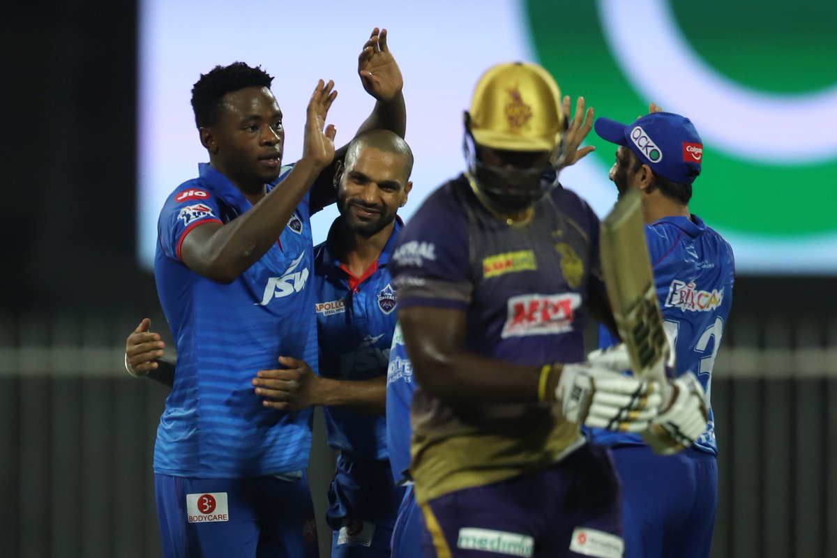 DelhiCapitals's tweet photo. When the sequel also has a similar storyline 😉

#Dream11IPL #YehHaiNayiDilli #DCvKKR #IPL2020 https://t.co/vVZcWGKtCx