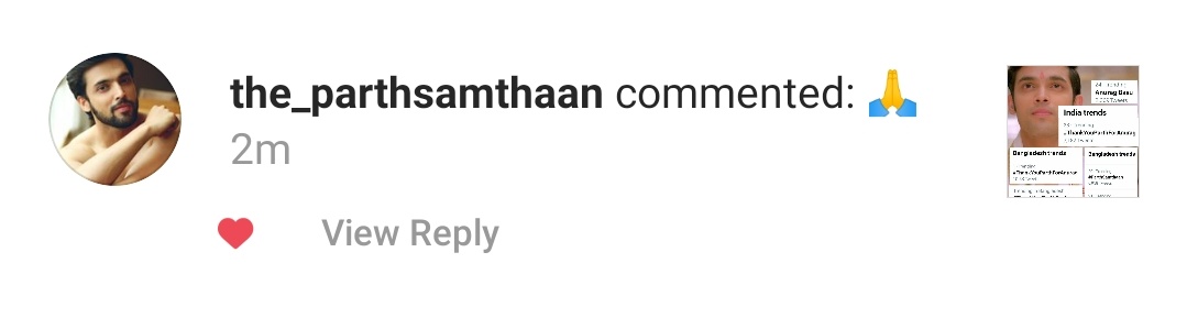 Parth Samthaan Fam tweet media