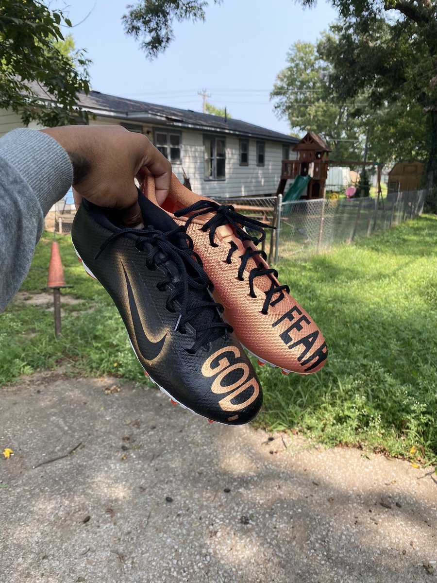 Hey, I customize shoes and cleats, and could really use more business. My IG and Facebook page is BLESSEDEASY CUSTOMS ‼️. #PleaseSupport