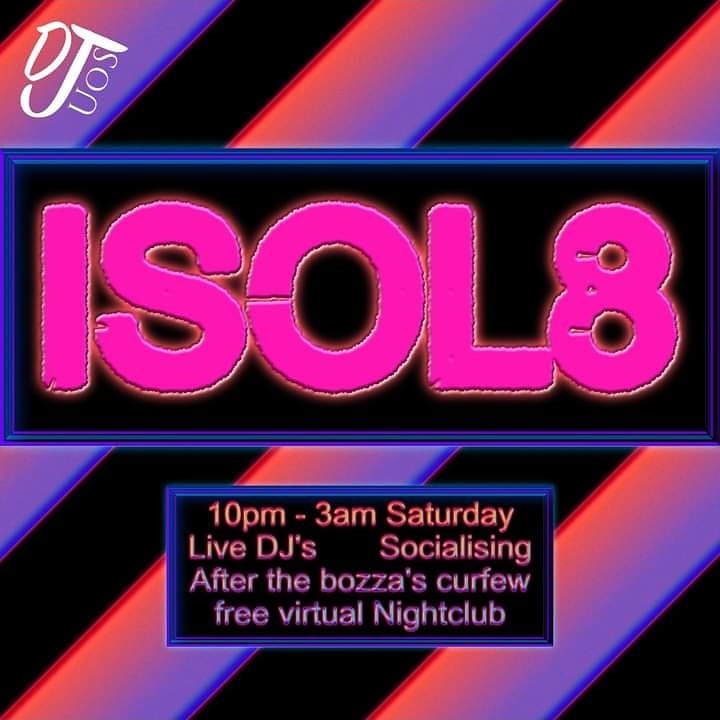 Were running a virtual club tonight for you after bar boogieing. after drinking at <a href="/SalfordAKB/">Atmosphere</a> till bozzas 10pm curfew, come back to your accommodation and keep the booze flowing till the wee hours of 3am, just like it used to be! teams.microsoft.com/l/channel/19%3…