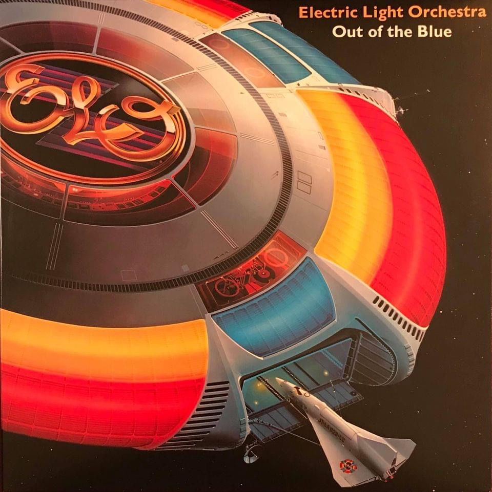 Группа ело альбомы. Electric Light Orchestra 1977. Electric Light Orchestra out of the Blue 1977. Electric Light Orchestra out of the Blue обложка альбома. Electric Light Orchestra out of the Blue (jetcd 400).